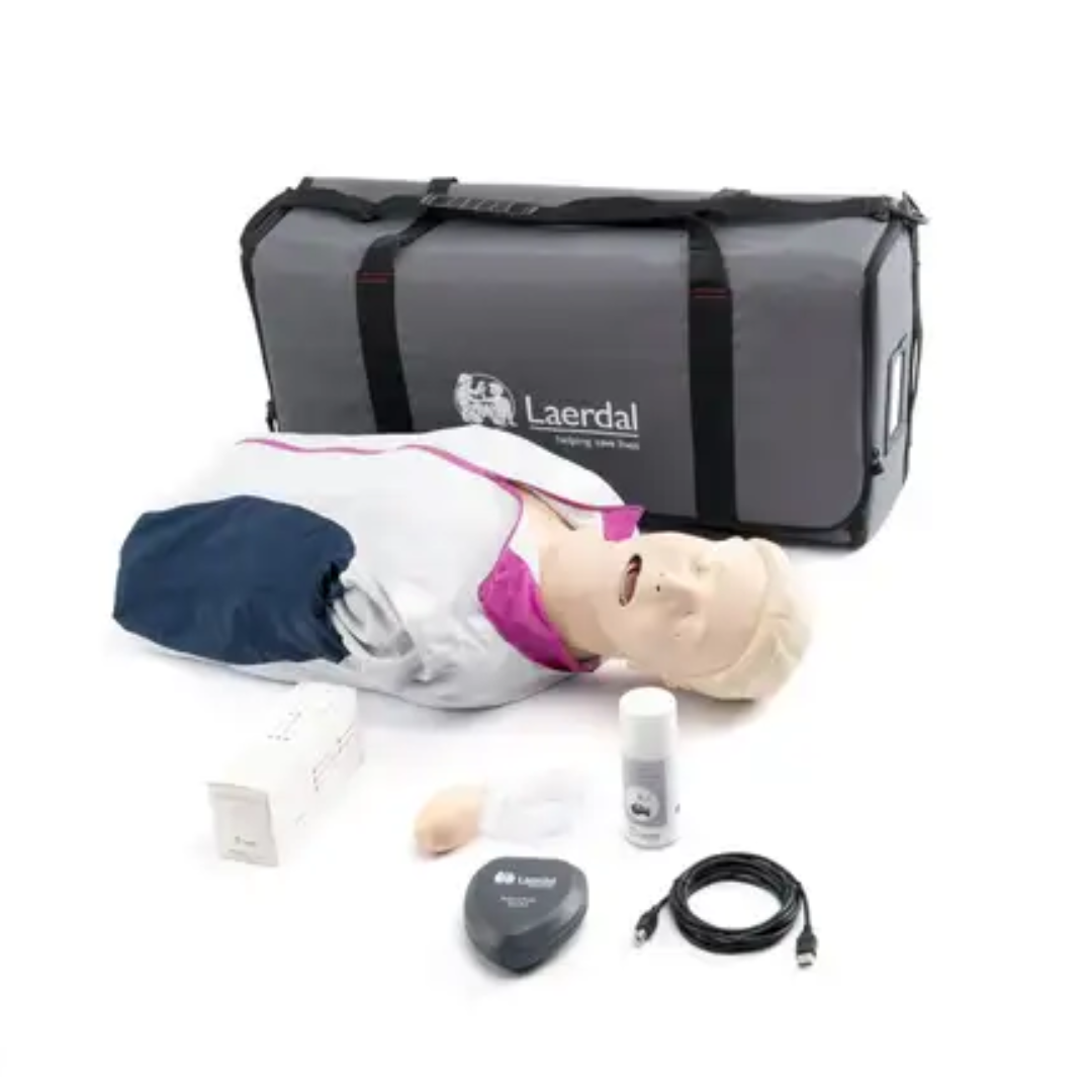 Resusci Anne QCPR with Airway Head Torso Rechargable - Laerdal